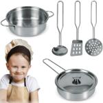 Ricokids Játék konyhai eszközök lábassal 5 db (7839)