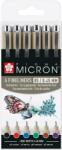 Sakura Pigma Micron Fineliner Технически химикалки 0, 45 mm 6 бр (<![CDATA[POXSDK056A]]>)