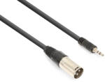 VONYX CX318-05 sztereo jelkábel (3, 5 mm Sztereo Jack - XLR papa) - (0, 5 m)