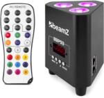 BeamZ BBP93 3x 10W 4-in-1 RGBW LED Reflektor, DMX, akkumulátor