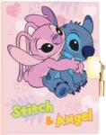 Craft Buddy Caiet cu tapiserie cu diamante Craft Buddy - Stitch și Angel (CBCASD-DNY101)