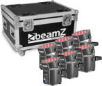 BeamZ BBP60 Reflektor szett, 6db lámpa + hordozó doboz, DMX, 9x12W 6-1 RGBWA-UV LED