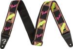 Fender Neon Monogram Strap Yellow/Pink Curea de chitară (<![CDATA[0990681304]]>)