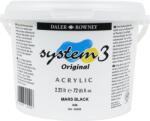 Daler-Rowney System3 Vopsea acrilică Mars Black 2, 25 L 1 buc (<![CDATA[129225036]]>)