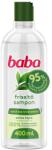 Baba Șampon Baba cu extract de ceai verde pentru păr gras 400ml + Cadou Caiet de activități Baba 'Pancsimesék' - în limba maghiară (Baba Pancsimesék Foglalkozató füzet) (8710447462775)