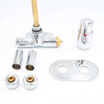 Arezzo Design AREZZO SPEARPEX Radiátorszelep - Jobbos - Króm (AR-SPEARPEX-CR-R)