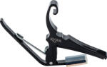 Kyser KG6BA Quick-Change Black Каподастер за акустична китара (<![CDATA[KG6BA]]>)