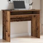 vidaXL antik fa színű szerelt fa íróasztal 90 x 50 x 74 cm (855976)