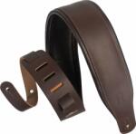 Levy's Amped Leather Dark Brown Curea de chitară (M26PD-DBR_DBR)