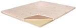Ortopedicus Natural Gold Hand Memóriahab Topper - Bio Pamut - 110x190 cm