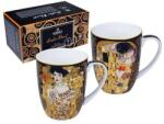 Klimt porcelán bögre szett - 2 darabos 400 ml - Adele / The Kiss - MARSSEUS (AC-516515-002162)