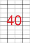 APLI Etikett, univerzális, 52, 5x29, 7 mm, APLI, 20000 etikett/csomag (1778)