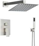  Zuhanycsap szett, Blackswan, M186 típus, nikkel modell, 2 utas, 30 cm-es