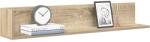 vidaXL 2 db sonoma tölgy színű szerelt fa fali polc 100x16, 5x16, 5 cm (860042)