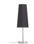  CONNY Asztali Lámpaernyő - Fekete Polycotton - 15/30 cm (R11468)