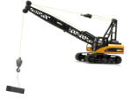 Huina Toys 1572 - távirányítós lánctalpas daru, 15CH 2.4Ghz 1: 14, Sárga (KX7760)