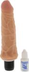 NMC Vibrator Realist Loveclone 2, Multispeed, Dubla Densitate, TPR, Natural, 19 cm Vibrator