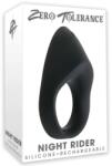 Zero Tolerance Inel de Penis Night Rider 20 Moduri Vibratii Silicon Negru Inel pentru penis