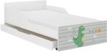  PUFI ifjúsági ágy ajándék matraccal 160x80 cm, ágyneműtartó nélkül - dino