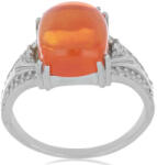  Lega Dembi Narancs Opál Ezüst Gyűrű - 3.39 karát