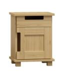 Komforttéka Nev Éjjeliszekrény - Fenyőfa - 1 Ajtó, 1 Fiók