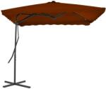 vidaXL Kerti Napernyő - Terrakotta - 250x250 cm (312515)