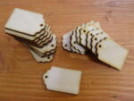 Natúr fa - Scrapbook tábla 3x4, 5cm 20db/csomag (1670)