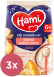 Hami 3x HAMI Tejberizs banános-barackos jóéjt kása 210 g