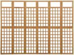 vidaXL - Fenyőfa Térelválasztó - Lugasrács - 242, 5x180 cm (316481)