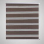 vidaXL Zebra roló 57 x 120 cm Kávészínű (240193)