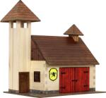 Walachia Set de constructie arhitectura, Walachia, Statie de pompieri, 128 piese din lemn