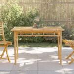 vidaXL Bambusz Kerti Asztal - 110x55x75 cm (368031)