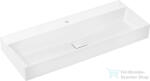 Hansgrohe XEVOLOS E Smartclean 120x48 cm-es fali mosdó 1 csaplyukkal, nem zárható leeresztővel, fehér 61112450 (61112450)