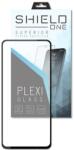  Samsung Galaxy A22 5G plexi fólia - ShieldOne plexi kijelzővédő fólia, fekete kerettel - graffistore