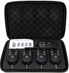  4+1 elektromos rádiós kapásjelző szett táskában (BBHR) - pepita - 40 980 Ft