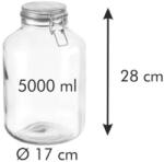 Tescoma DELLA CASA csatos befőttes üveg, 5000 ml, (895148.00)