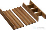 Hansgrohe IntraStoris fiókrendező 320 Xevolos mosdószekrényekhez: 780/475 , 780/550, 1570/550, Dark Walnut 54232630 (54232630)