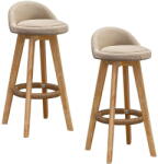 Quasar & Co Quasar & Co. ® Bárszékkészlet - 2 db - Elefántcsont - 80 cm (43041179)