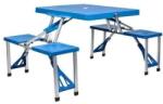 Malatec Összecsukható Kemping Asztal 4 Székkel - 82x82x70 cm (MCTART-00007894-IS)