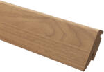 4M 10 darabos MDF szegélyléc készlet, minden tartozékkal, dióbarna, 60mm x 20mm, 2, 4m hosszúságú