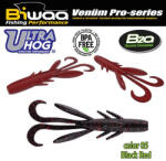 Biwaa ULTRA HOG 4" 10cm 05 Black & Red (B001491) - koi-farm