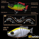 Biwaa SWIMBAIT SEVEN S5" 13cm 34gr 19 Hi-Viz (B000618)
