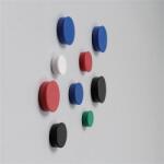 Nobo Mágneskorong, 20 mm, 8 db, NOBO fekete (VN1440) - iroda24