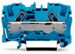 WAGO Átmenő sorkapocs TS35 1-szintes 41A 1.5-6mm2 kék rugószorításos rugószorításos WAGO - 2006-1204 (2006-1204)
