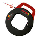 RUPOTEC RUNPOTEC 100140 triplán csavart műanyag kábelbehúzó RUNPO 5 vezetékbehúzó szalag 30 m ( RUNPOTEC 100140 ) (100140)