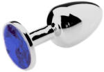 Kiotos Jewel plug - csillogó anális kényeztető 8 x 4 cm - szexvital