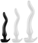DarkSil Noth Curve S - prémium hosszú dugó, 25 x 4 cm, fekete - szexvital