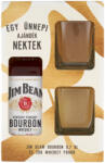 Jim Beam 0, 7l 40% DD + 2 pohár - italmindenkinek
