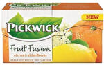 Pickwick Gyümölcstea PICKWICK Fruit Fusion citrus-bodza 20 filter/doboz (4016689) - papir-bolt