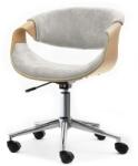 Vox bútor RAPID forgófotel, hamuszürke-tölgy-króm